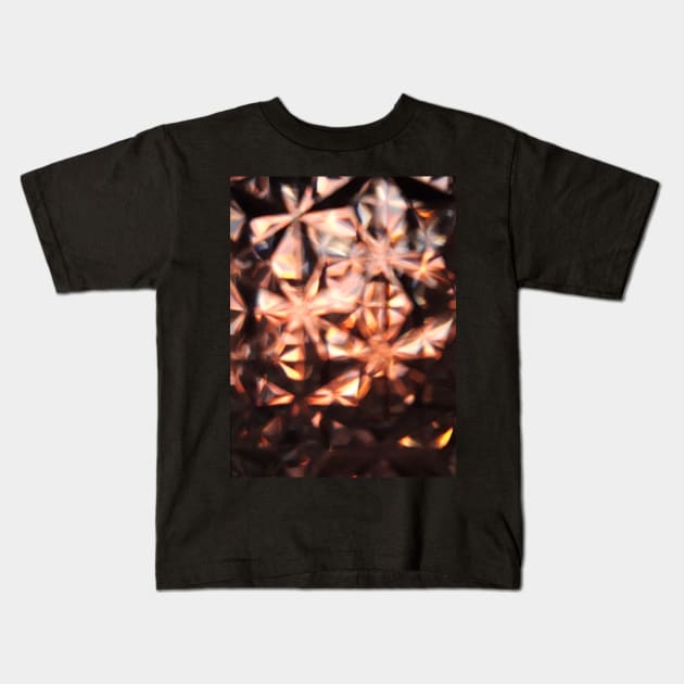 Evening Light Through Glass Kids T-Shirt by Celtic Morrigan